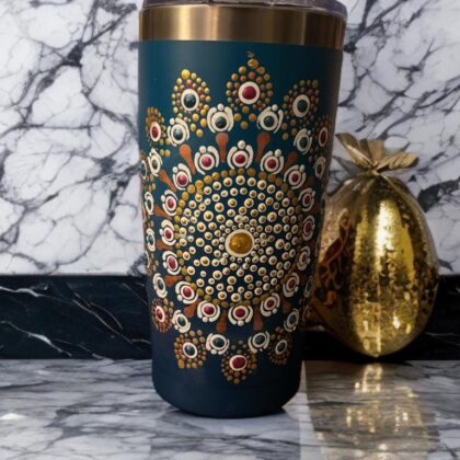 Blue Ombré Coffee Tumbler